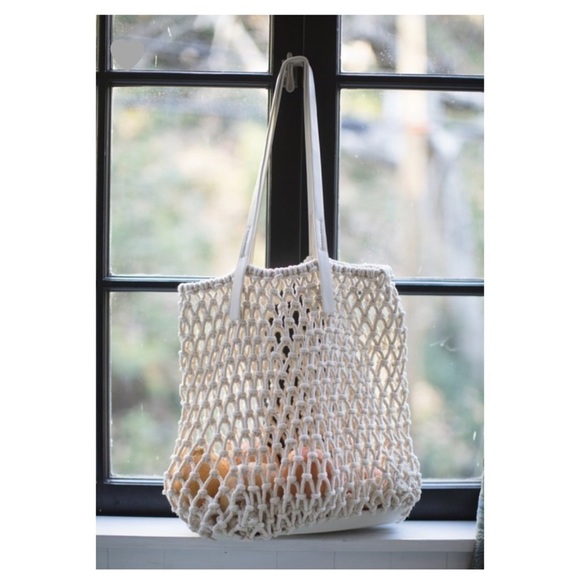 sewchicboutique Handbags - Hand Braided Woven Shopper’s Tote